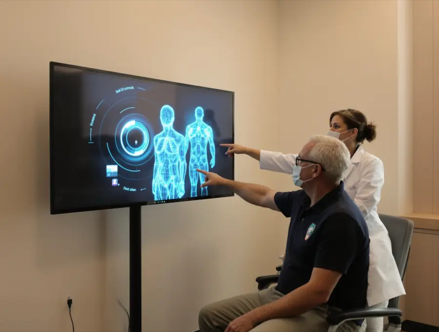 ATT, analisador tetra tridimensional: O seu corpo visto em três dimensões.